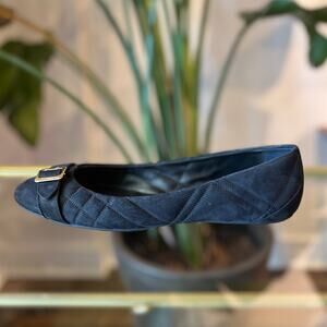 BURBERRY House Check Avonwick Quilted Ballerina Flats SZ 42